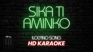 Sika Ti Aminko Karaoke  JPG Keys [upl. by Iilek]