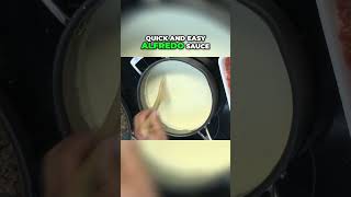 Quick and Easy Alfredo Sauce Recipe Creamy Delights in Minutes [upl. by Nidia188]