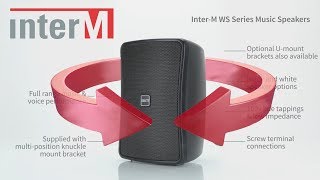 InterM WS Series Full Range Music Speakers [upl. by Ydrah599]