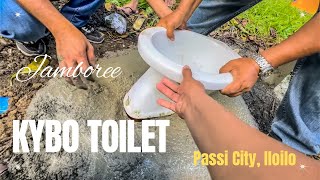 DIY COMFORT ROOM CR KYBO TOILET  18Th National Jamboree Passi City Iloilo Philippines [upl. by Woodall460]