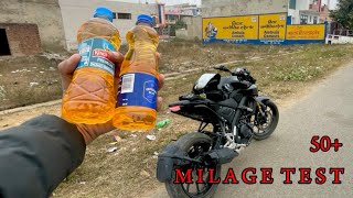 New MT15 V4 2024 mileage test Yamaha MT15 V4 1L Mileage RohanvermaRJ02 [upl. by Siravaj]