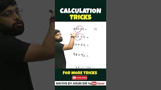 Math Tricks For Fast Calculation  Mathematics Tricks  Maths Tricks By Maths Arun Sir [upl. by Hamian202]