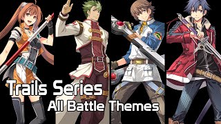 「Soundtrack」 The Legend of Heroes Trails Series  All Battle Themes [upl. by Yennej27]