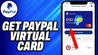 How To Get Paypal Virtual Card 2024  Easy Fix [upl. by Elinad]