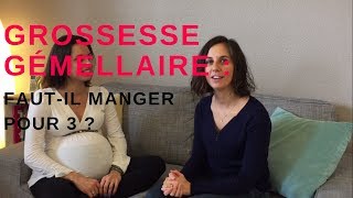 Grossesse Gémellaire et Alimentation  Interview dune maman enceinte de jumeaux [upl. by Dara]