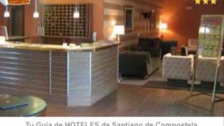 Hotel Husa Santiago Apostol  Santiago de Compostela Hoteles [upl. by Henryk]