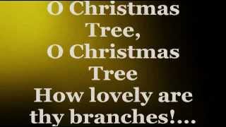 O Christmas Tree Lyrics  ARETHA FRANKLIN [upl. by Zolner]