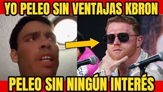 JULIO CÉSAR CHÁVEZ JR LE MANDA DURA INDIRECTA A CANELO ÁLVAREZ quotYO PELEO SIN NINGUNA VENTAJAquot [upl. by Rodgers]