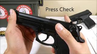 How to Use the M9 Duty Pistol 9mm Beretta BASICS [upl. by Atoked]