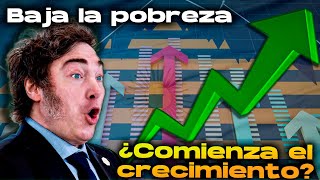 POR FIN COMIENZA A BAJAR LA POBREZA [upl. by Yer]