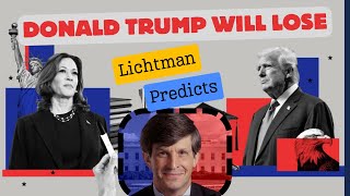 Lichtman 2024 Prediction Favors Kamala Harris Win  Lichtman on 2024 Election  Lichtman 13 Keys [upl. by Ennaxor]