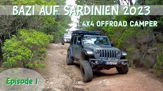 Sardinien 2023 Overlanding Offroad schöne Stellplätze Episode 1 [upl. by Fabiola839]