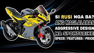 120000 PESOS LANG ANG SPORTSBIKE NA ITO  SI RUSI NGA BA ANG MAGLALABAS  GRABE ANG GANDA AT PORMA [upl. by Alikat922]