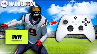 5 MUST KNOW WR TIPS IN Madden 24 Superstar ROUTE RUNNING W HAND CAM  ESG FOOTBALL 24 [upl. by Elisabet19]