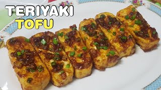 SPICY TOFU IN TERIYAKI GLAZE  EASY TOFU RECIPE [upl. by Illene]