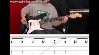 Cours de guitare  apprendre le blues pour les débutants  Partie 3 [upl. by Charita208]