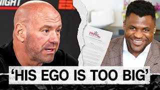 Why Dana White And Francis Ngannou Really HATE Each Other [upl. by Siraj295]