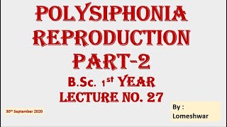 Polysiphonia Reproduction part 2 [upl. by Colis387]