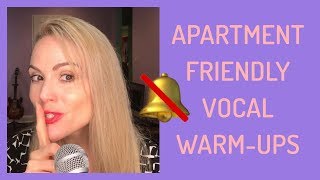 Apartment Friendly Quiet Complete Vocal WarmUp Routine Miki’s Singing Tips 🎤 🎶 ♥️ [upl. by Eelannej]