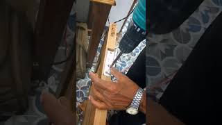 Door Ka Kabja Kasna shorts woodworkingtools drill screwmachine carpentry ISHITANIFURNITURE [upl. by Alberta]