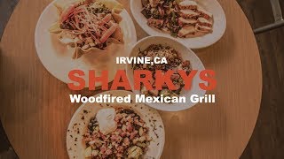 Sharkys Woodfired Mexican Grill  Irvine CA [upl. by Ethelstan]