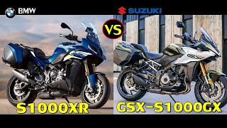 BMW S1000XR vs Suzuki GSX S1000GX  Comparison TM [upl. by Nodnnarb]