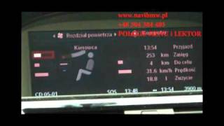 Nawigacja BMW Professional CCC Polskie Menu Polski Lektor e60 e61 e90 e91 e92 e70 e71 x5 x6 e63 e64 [upl. by Silverts]