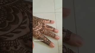 Mehndi design Flower mehndi mehandi shortvideo beauty views like share subscribe❤️❤️❤️ [upl. by Beaner]