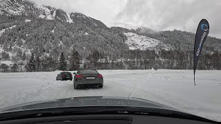 Winter driving training  Audi S3  slidingdrifting 3 [upl. by Milde]