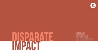 Disparate Impact [upl. by Kirshbaum]