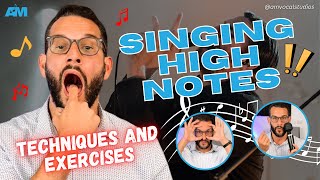 Singing High Notes  Techniques and Exercises [upl. by Zemaj]