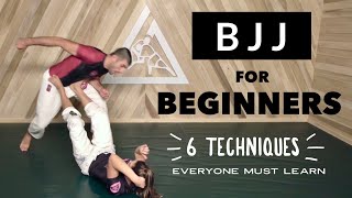 Brazilian JiuJitsu for Beginners The First 6 BJJ Techniques Everyone MUST Learn with the Gracies [upl. by Nahseez]