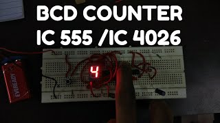 Design BCD counter with 7 Segment [upl. by Ik]