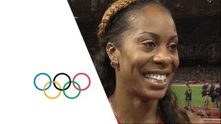 USAs Sanya RichardsRoss Wins Womens 400m Gold  London 2012 Olympics [upl. by Bergeron]