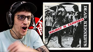 My FIRST TIME Hearing THE DEAD KENNEDYS  quotHoliday In Cambodiaquot REACTION [upl. by Calica]