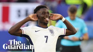 Bukayo Saka banishes penalty doubts as England advance in Euros [upl. by Jempty]