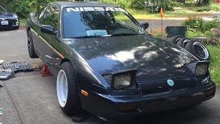 240sx Welded Diff Install  MORE SKIDS [upl. by Soisanahta]