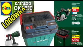 Katalog Parkside Nowości Lodówka x20V Pilarka Lakierniczy [upl. by Adnohsirk680]