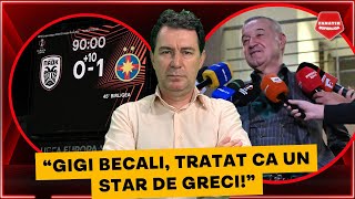 Ce NU SA VAZUT la TV Cum a fost PRIMIT Gigi Becali CULISELE SUCCESULUI GENIAL PAOK  FCSB 01 [upl. by Bernstein]