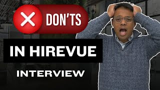 AVOID These 5 HireVue Interview Mistakes [upl. by Arymahs829]