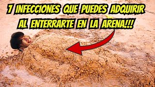 7 PELIGROSAS INFECCIONES DE LA PIEL que puedes contraer al ENTERRARTE EN LA PLAYA  Gio de la Rosa [upl. by Sara-Ann]