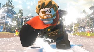 LEGO DC Super Villains  How To Make THOR Custom Character [upl. by Sandeep]