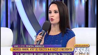 Andreea Marin despre Iulia Albu quotNu merita bagata in seamaquot [upl. by Ednutabab]