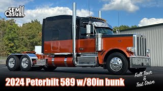 This is HUGE Peterbilt 589 w80in Bunk [upl. by Nugent]