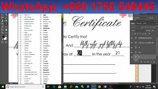 Editable marriage Certificate Editable marriage Certificate [upl. by Nnaid]