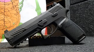 Sig Sauer P320 Nitron FullSize  9mm [upl. by Siramad]