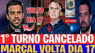 DATA OFICIAL DIA 17 MARÇAL ESTÁ DE VOLTA PRIMEIRO TURNO FOI CANCELADO BOULOS ESTÁ FORA [upl. by Perzan454]