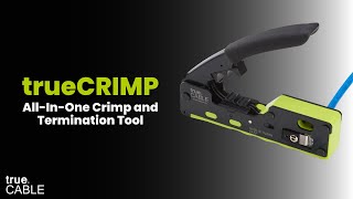 trueCRIMP The Last Crimp and Termination Tool Youll Ever Need [upl. by Jamin]