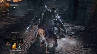 Dark Souls 3 PVE Parrying  Winged Knight Twinaxe [upl. by Amiel]