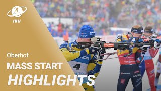 Oberhof 2023 Men Mass Start Highlights [upl. by Nepsa]